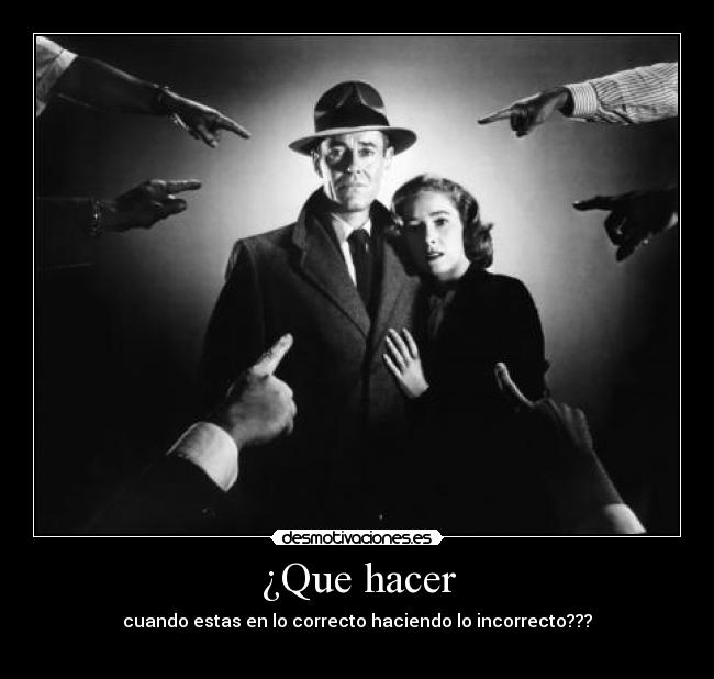 ¿Que hacer -