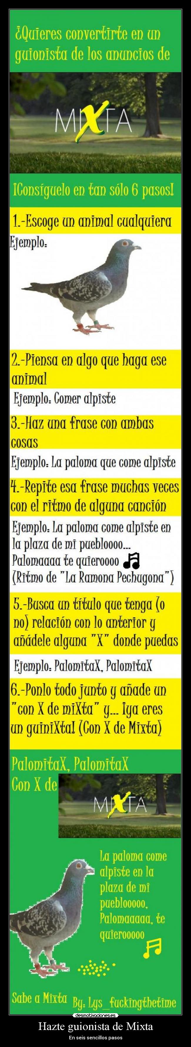 Hazte guionista de Mixta - En seis sencillos pasos