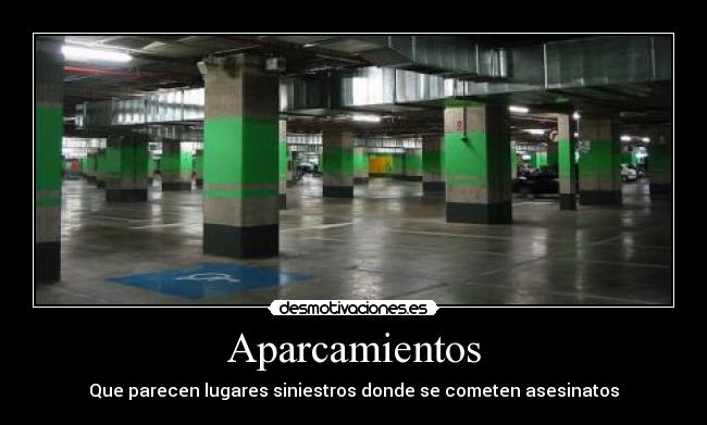 Aparcamientos -