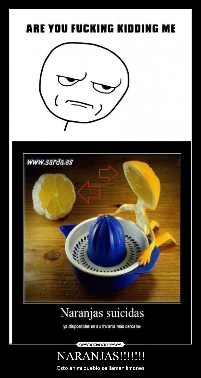 NARANJAS!!!!!!! - Esto en mi pueblo se llaman limones