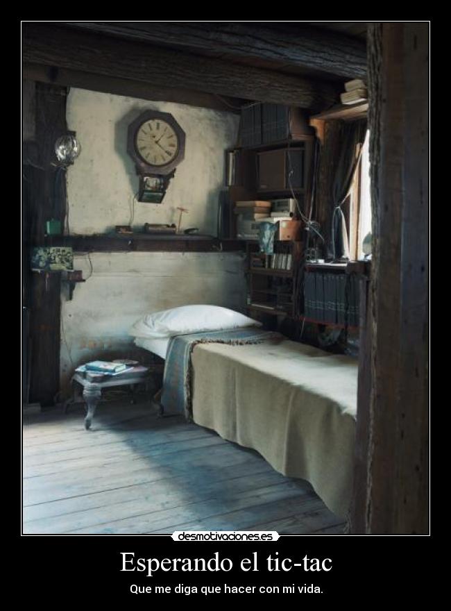 Esperando el tic-tac -
