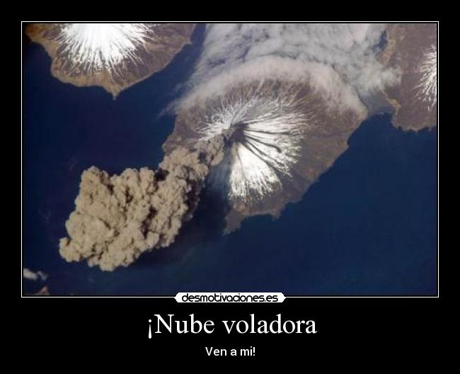 ¡Nube voladora -