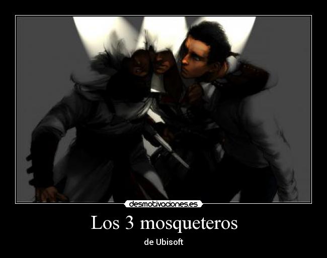 carteles altair ezio desmond 2012 assassins desmotivaciones