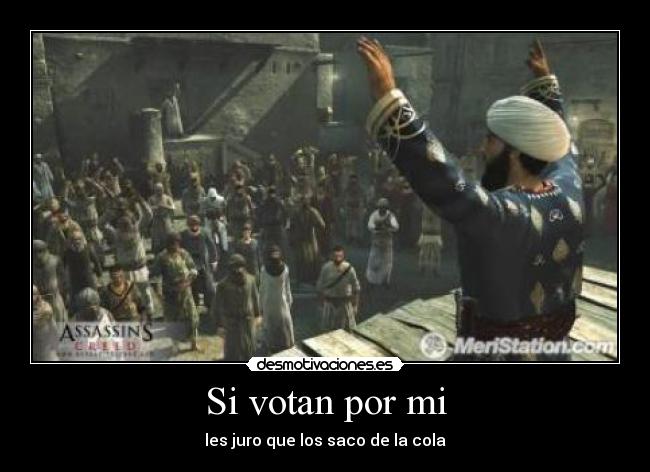 Si votan por mi -