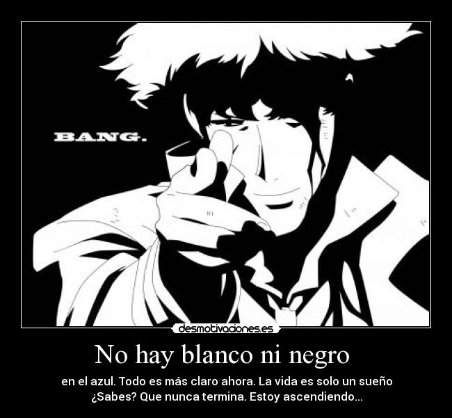 carteles crona esparta clint eastwood cowboy bebop spike spiegel bang faye valentine jet black blue julia desmotivaciones