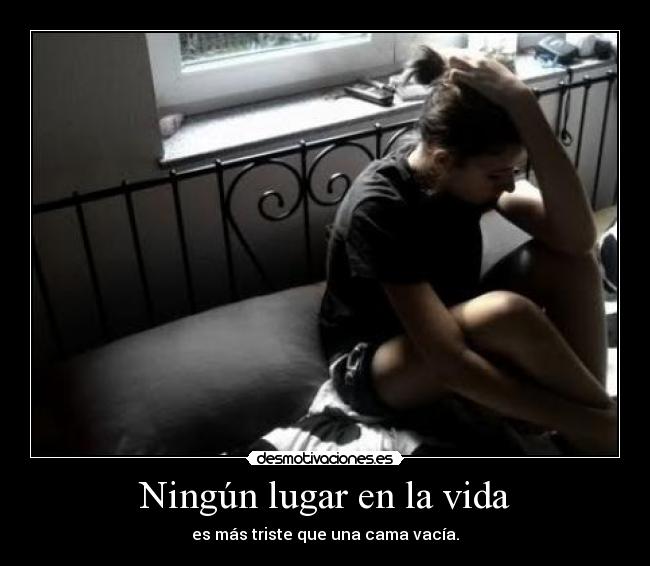 Ningún lugar en la vida - 