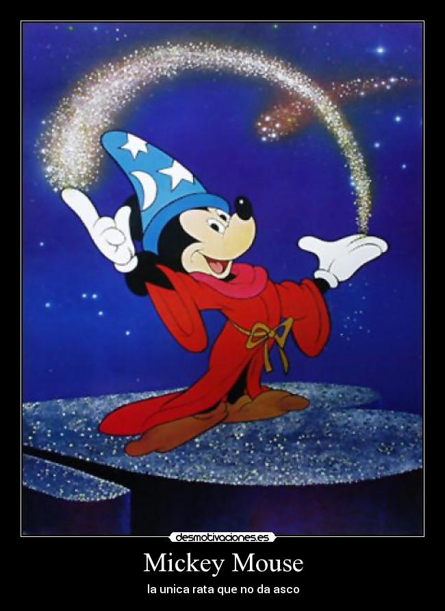 Mickey Mouse - la unica rata que no da asco