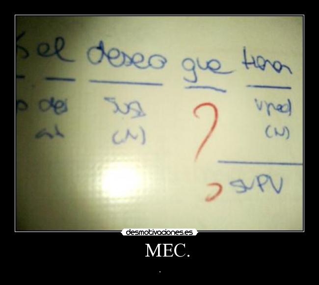 MEC. -
