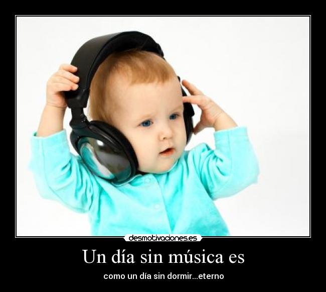 carteles musica como dia sin dormireterno desmotivaciones