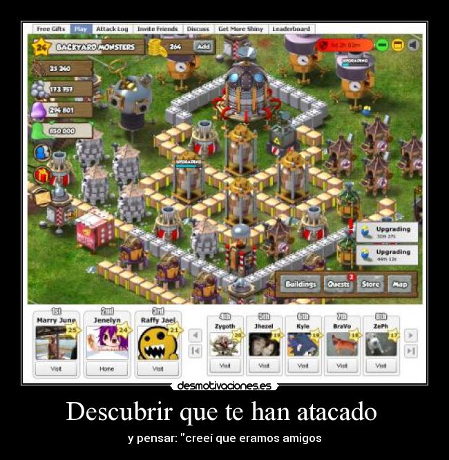 Descubrir que te han atacado  - y pensar: creeí que eramos amigos