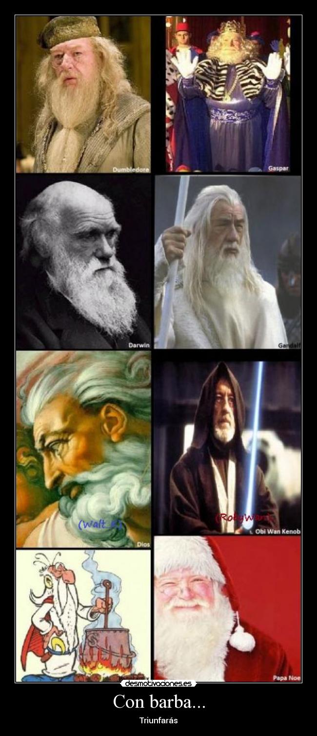 Con barba... - Triunfarás