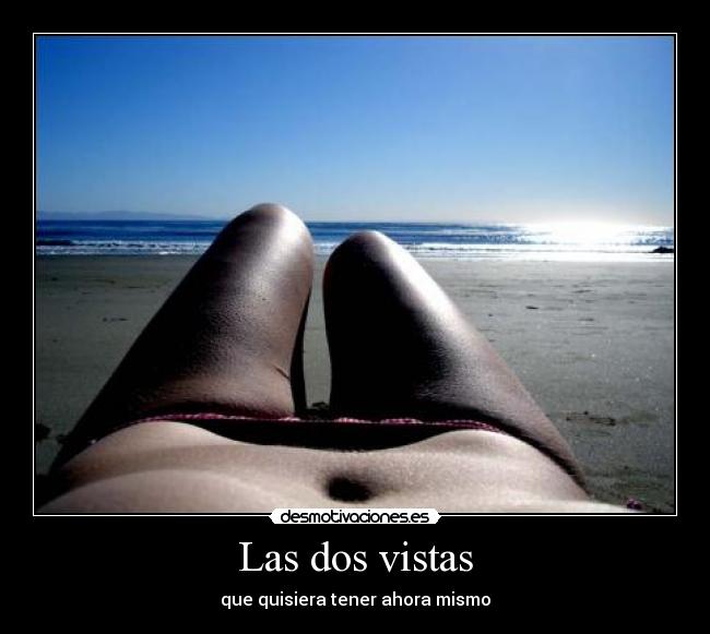 Las dos vistas -