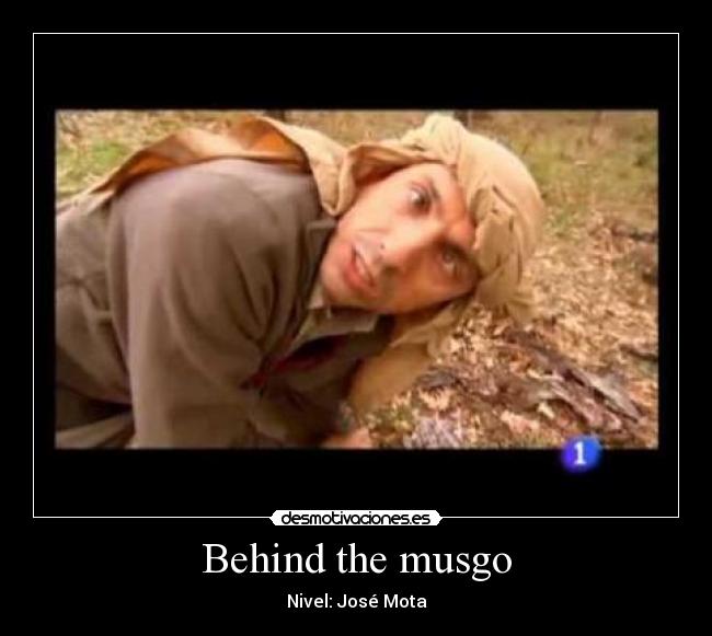 Behind the musgo - 