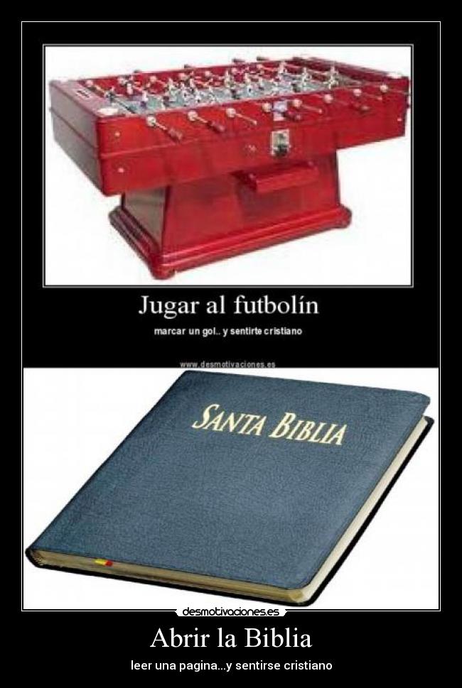 Abrir la Biblia - 