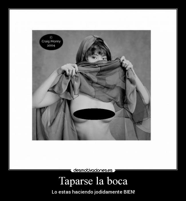 Taparse la boca - 