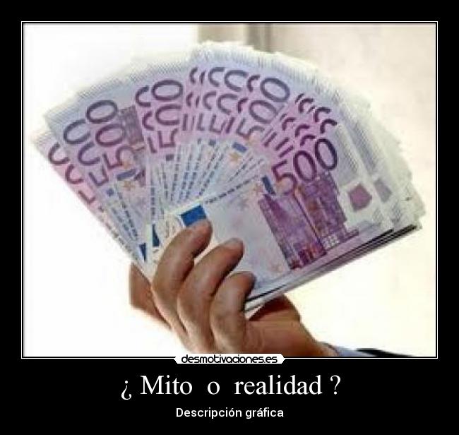 ¿ Mito  o  realidad ? - Descripción gráfica