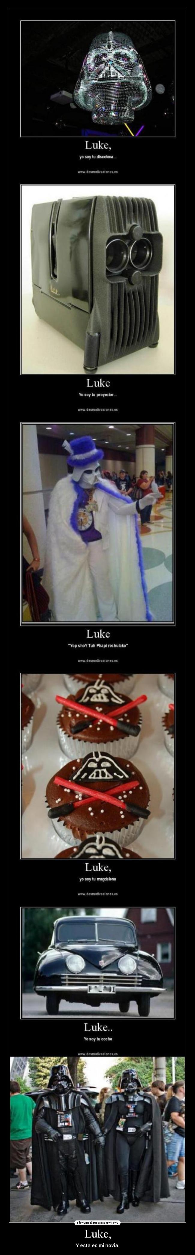 Luke, - Y esta es mi novia.