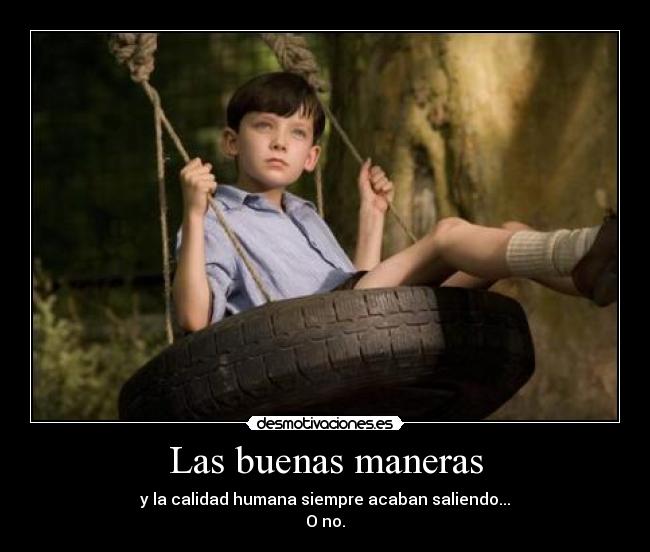 Las buenas maneras - 