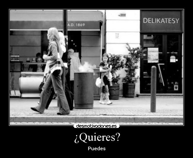 ¿Quieres? - Puedes