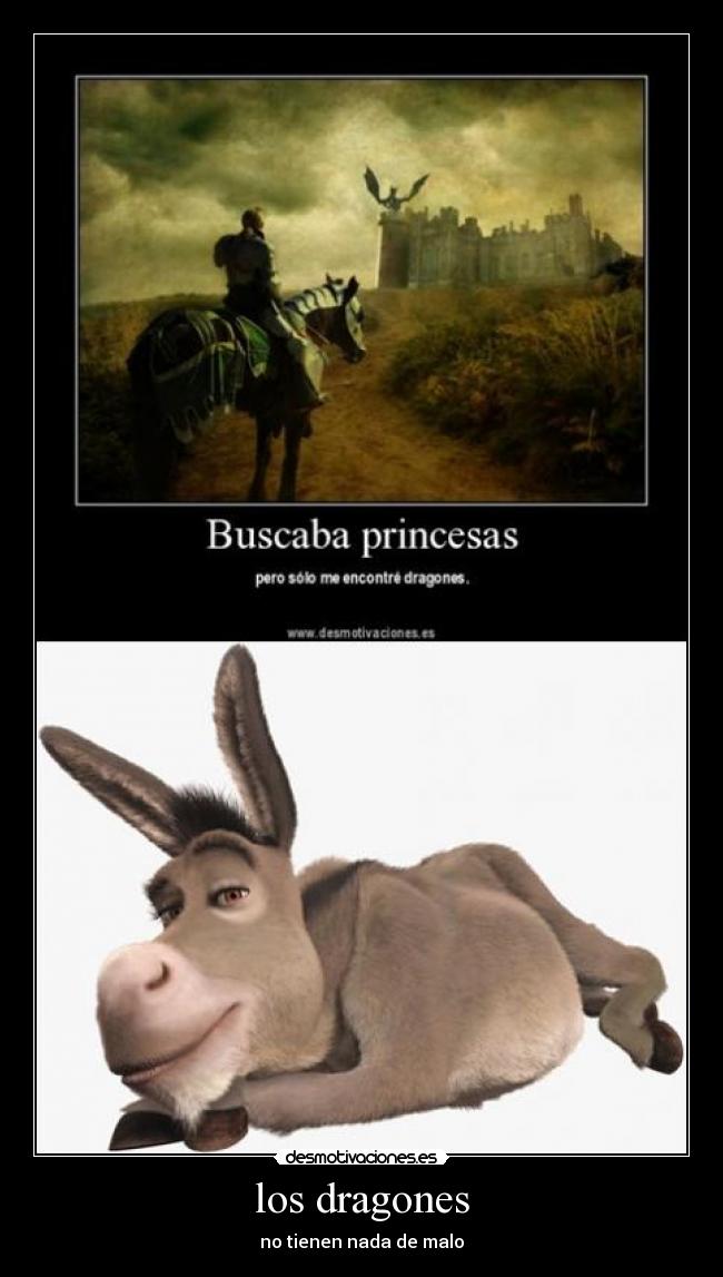 los dragones - no tienen nada de malo