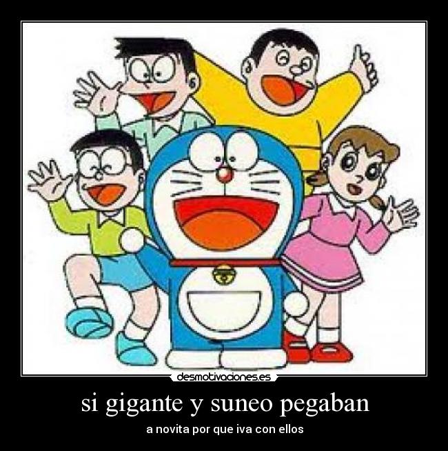 si gigante y suneo pegaban - a novita por que iva con ellos