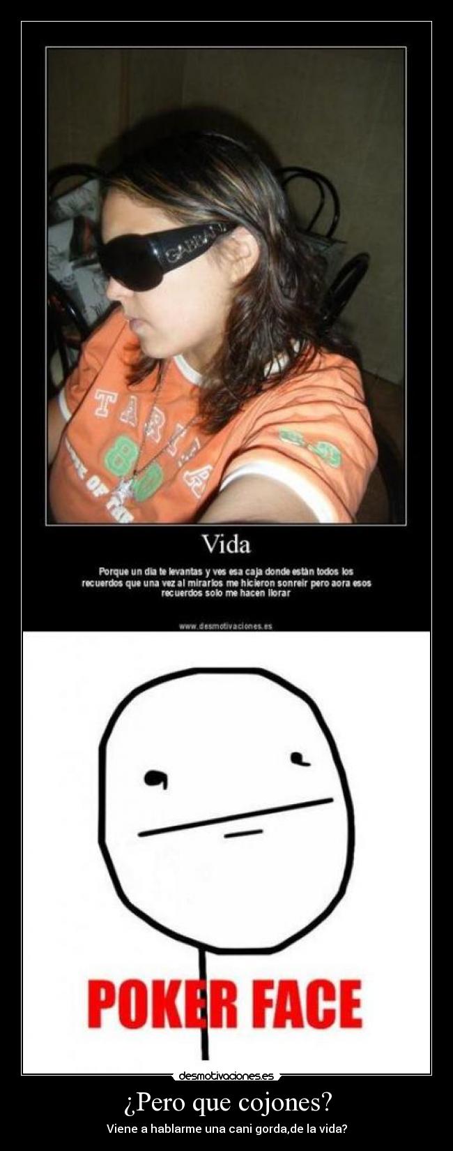 ¿Pero que cojones? -