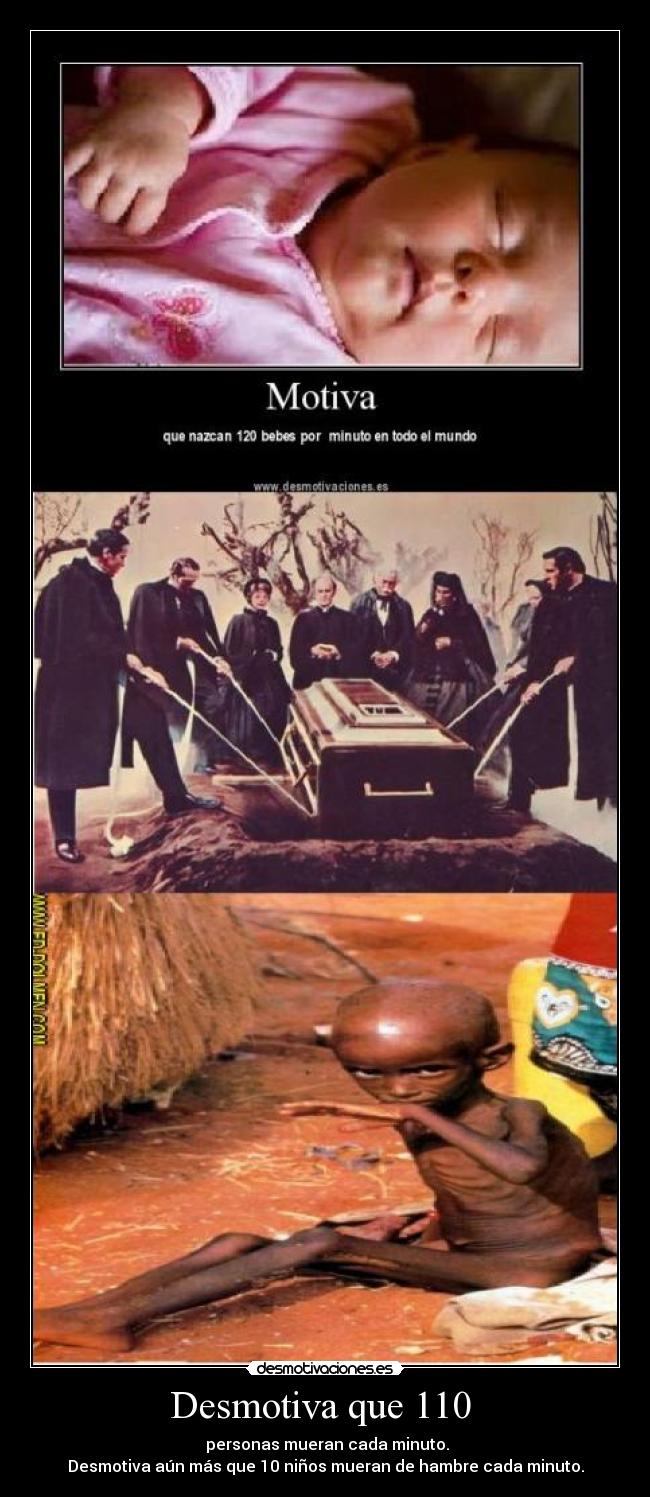 Desmotiva que 110 -