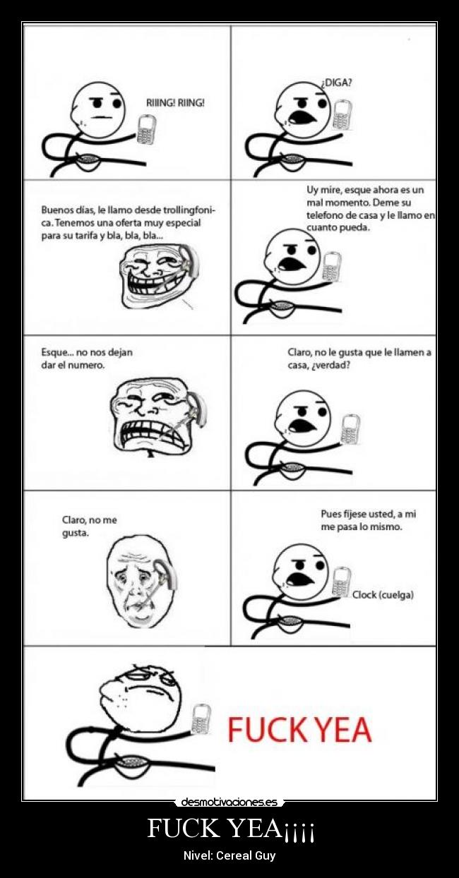FUCK YEA¡¡¡¡ - Nivel: Cereal Guy