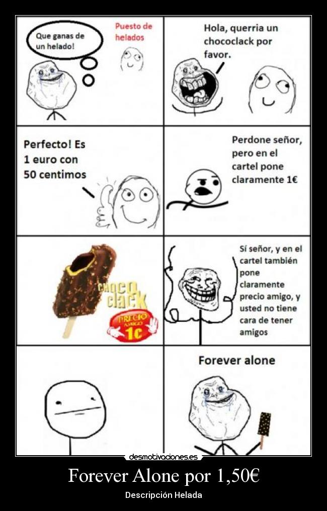 Forever Alone por 1,50€ - 