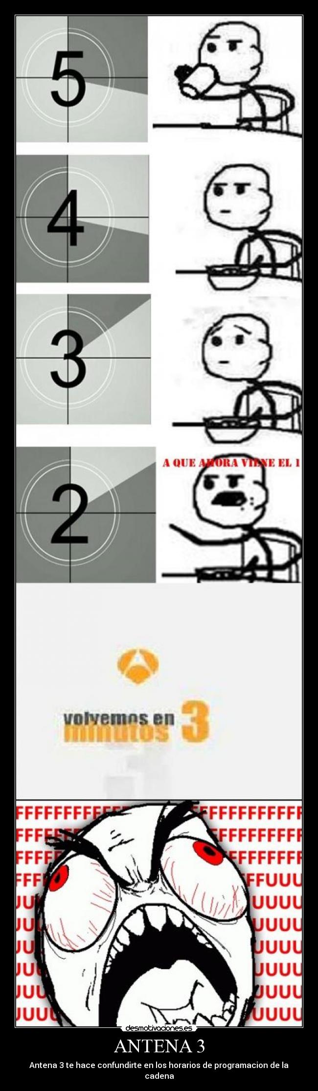 ANTENA 3 - Antena 3 te hace confundirte en los horarios de programacion de la cadena