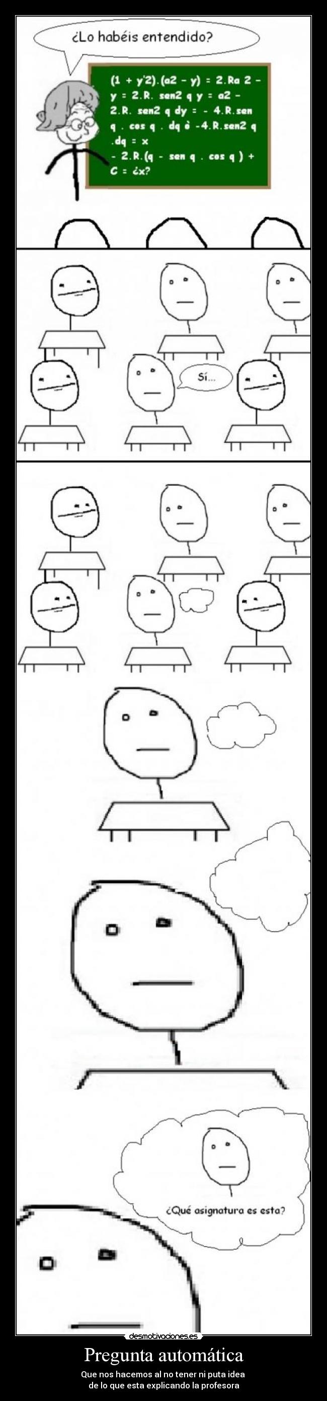 Pregunta automática -