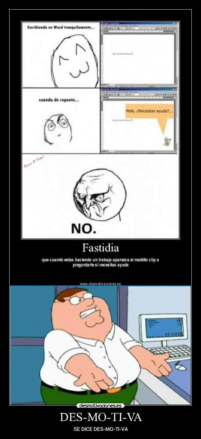 DES-MO-TI-VA - SE DICE DES-MO-TI-VA