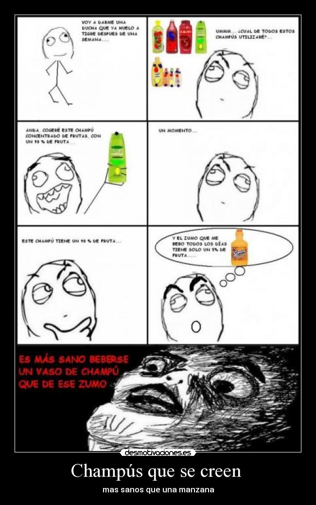 Champús que se creen -
