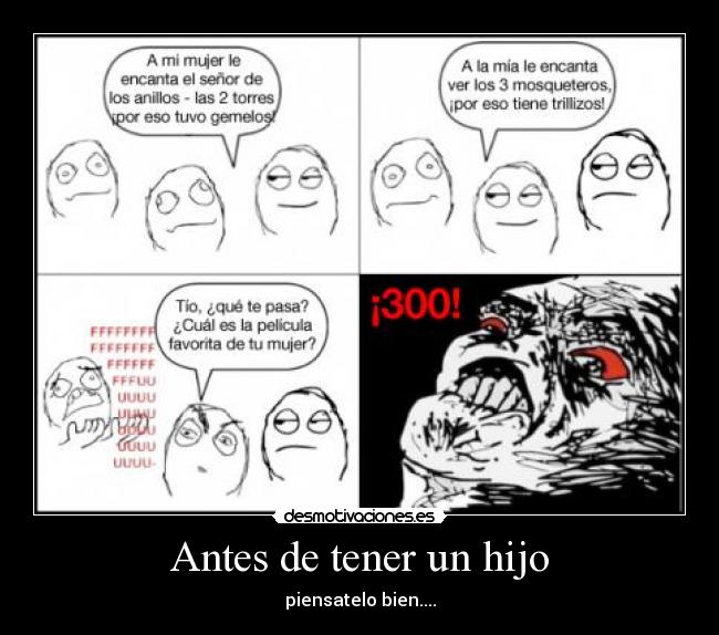 Antes de tener un hijo - 