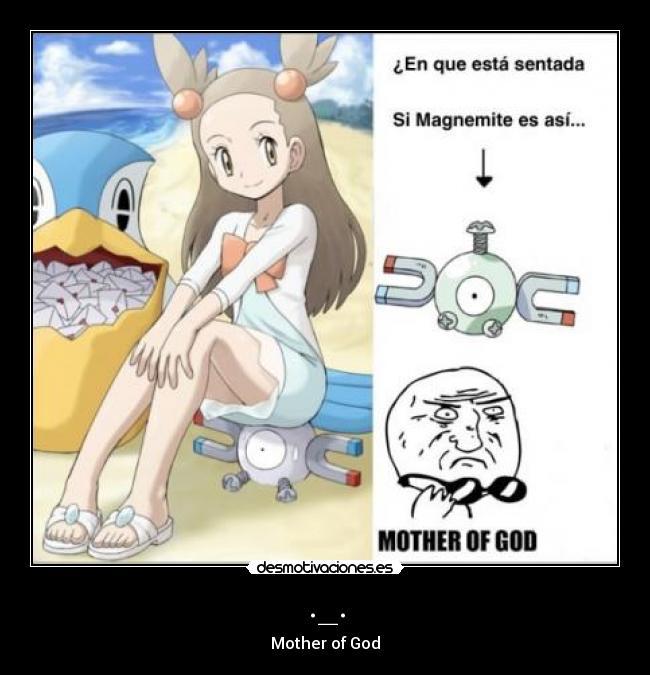 carteles magnemite mother god desmotivaciones