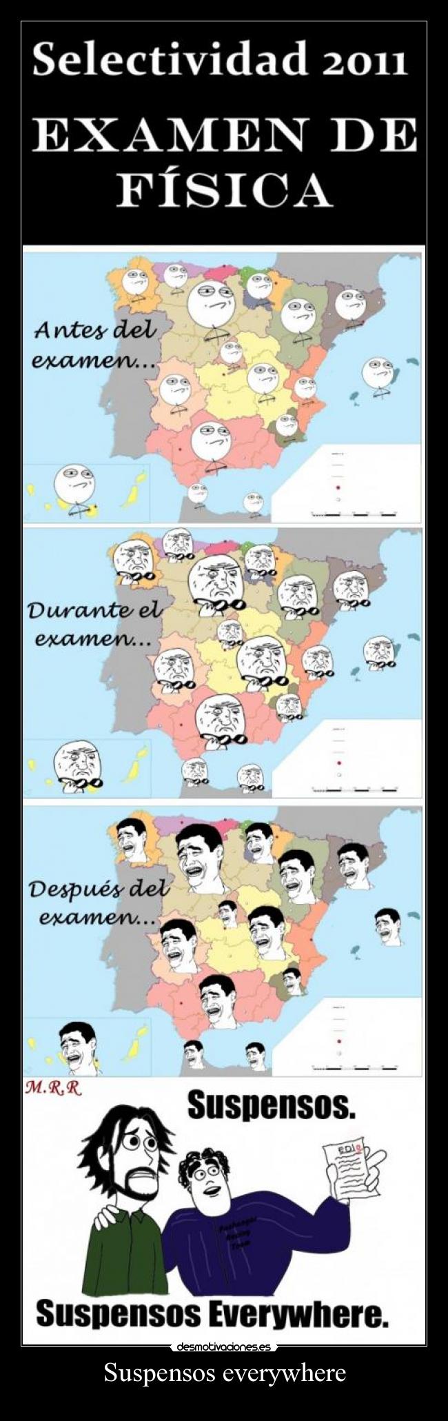 Suspensos everywhere - 