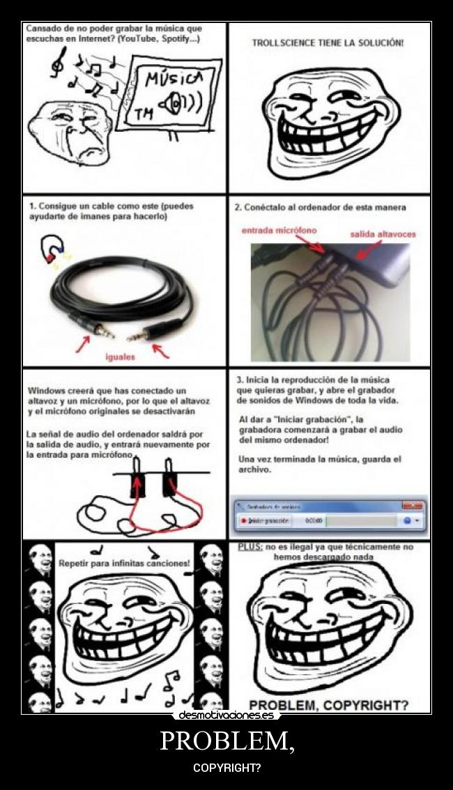 PROBLEM, - COPYRIGHT?