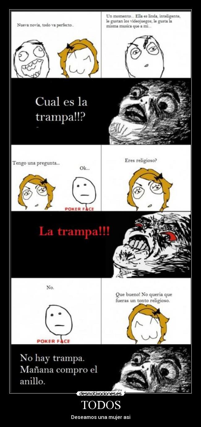 TODOS - Deseamos una mujer asi