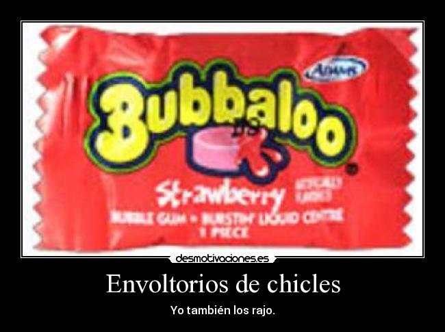 Envoltorios de chicles - 
