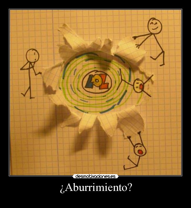 ¿Aburrimiento? - 