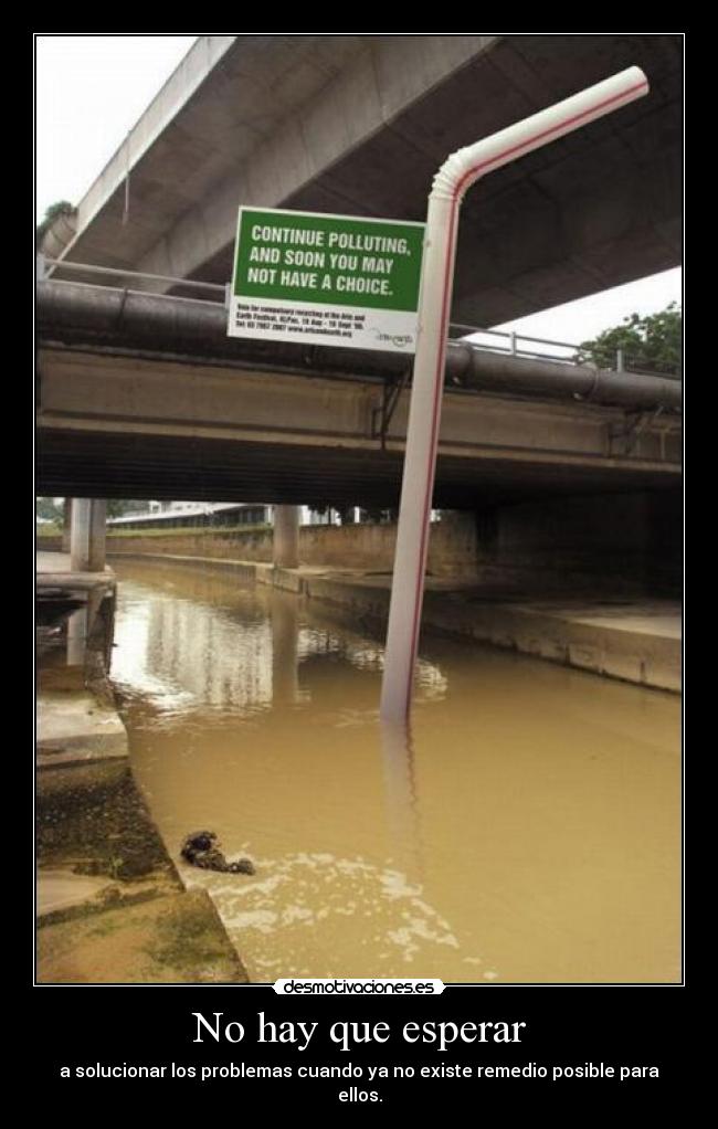 No hay que esperar - 