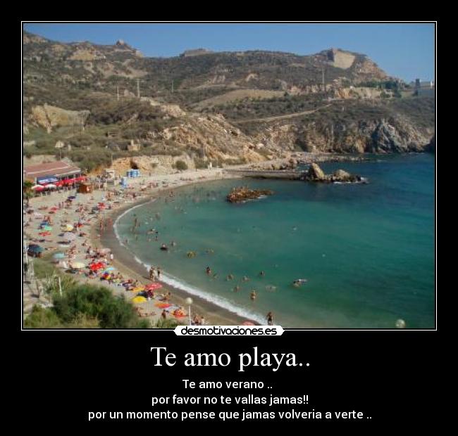 Te amo playa.. - 