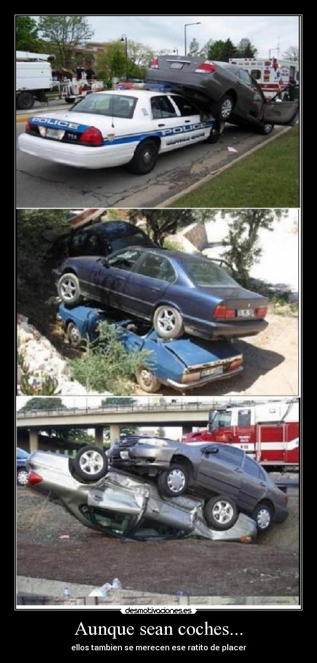 Aunque sean coches... - ellos tambien se merecen ese ratito de placer