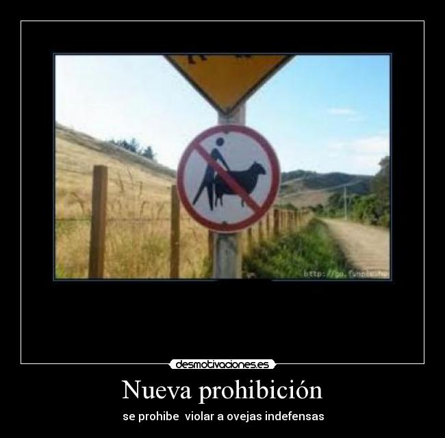 Nueva prohibición -