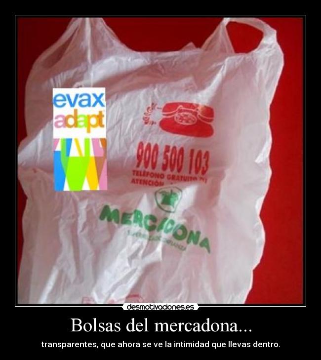 Bolsas del mercadona... - 