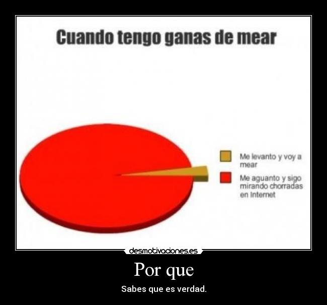 Por que - Sabes que es verdad.