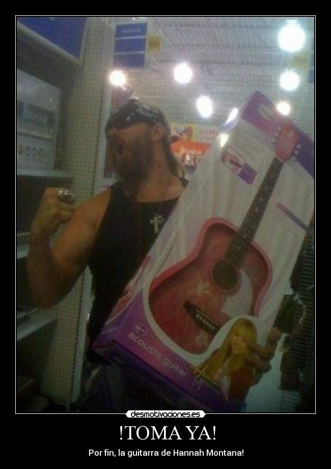 !TOMA YA! - Por fin, la guitarra de Hannah Montana!