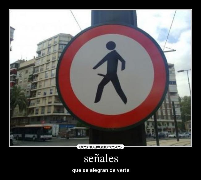 señales -