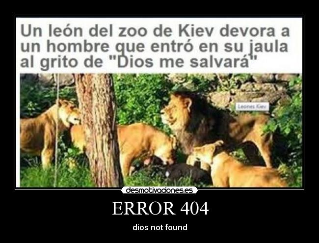 ERROR 404 -