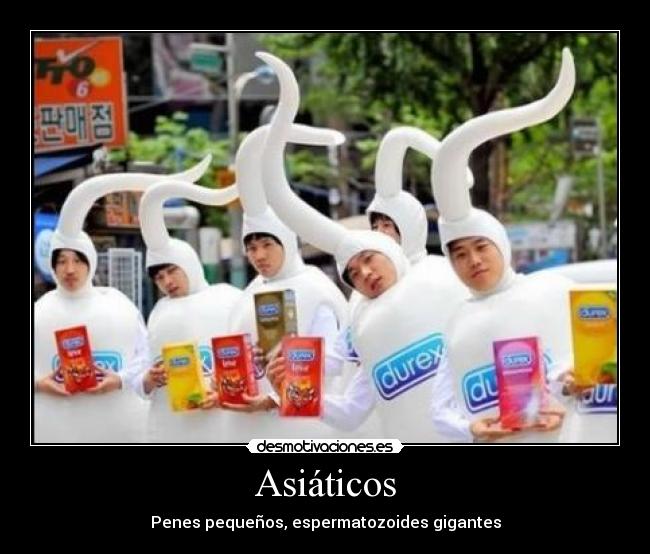 carteles asiaticoschinospenespequenosespermatozoidesgigantes desmotivaciones